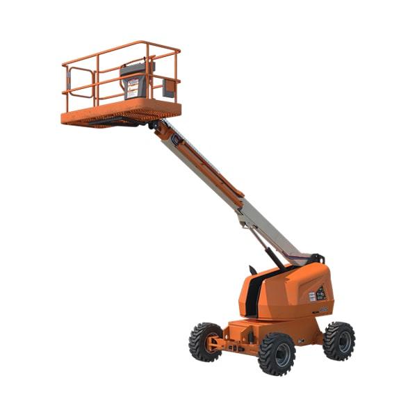 regular maintenance tasks for boom lifts include checking hydraulic systems, checking safety features, and replacing worn parts